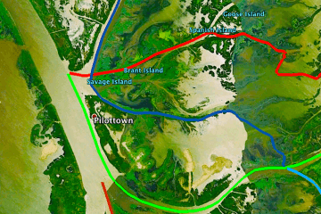 GPS Routes for Venice Louisiana