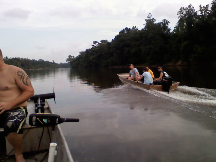 Pearl River Louisiana Swamp Flat Boat