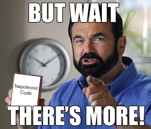 Billy Mays Louisiana Napoleonic Code Billy Mays Louisiana Napoleonic Code