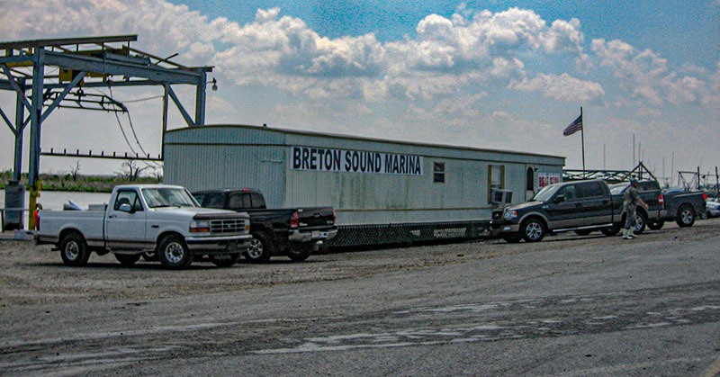 Breton Sound Marina in Hopedale Louisiana