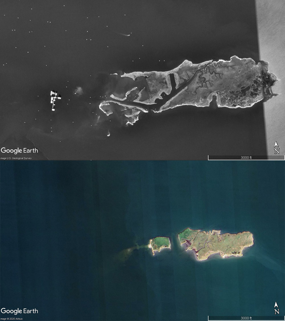Comfort Island 1998 vs 2023