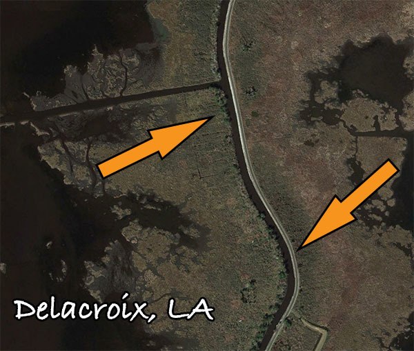 Delacroix Fishing Spots