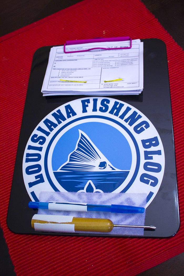 How to Tag Fish  Louisiana Fishing Blog
