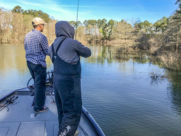 Flipping Buck Brush in Toledo Bend Flipping Buck Brush in Toledo Bend