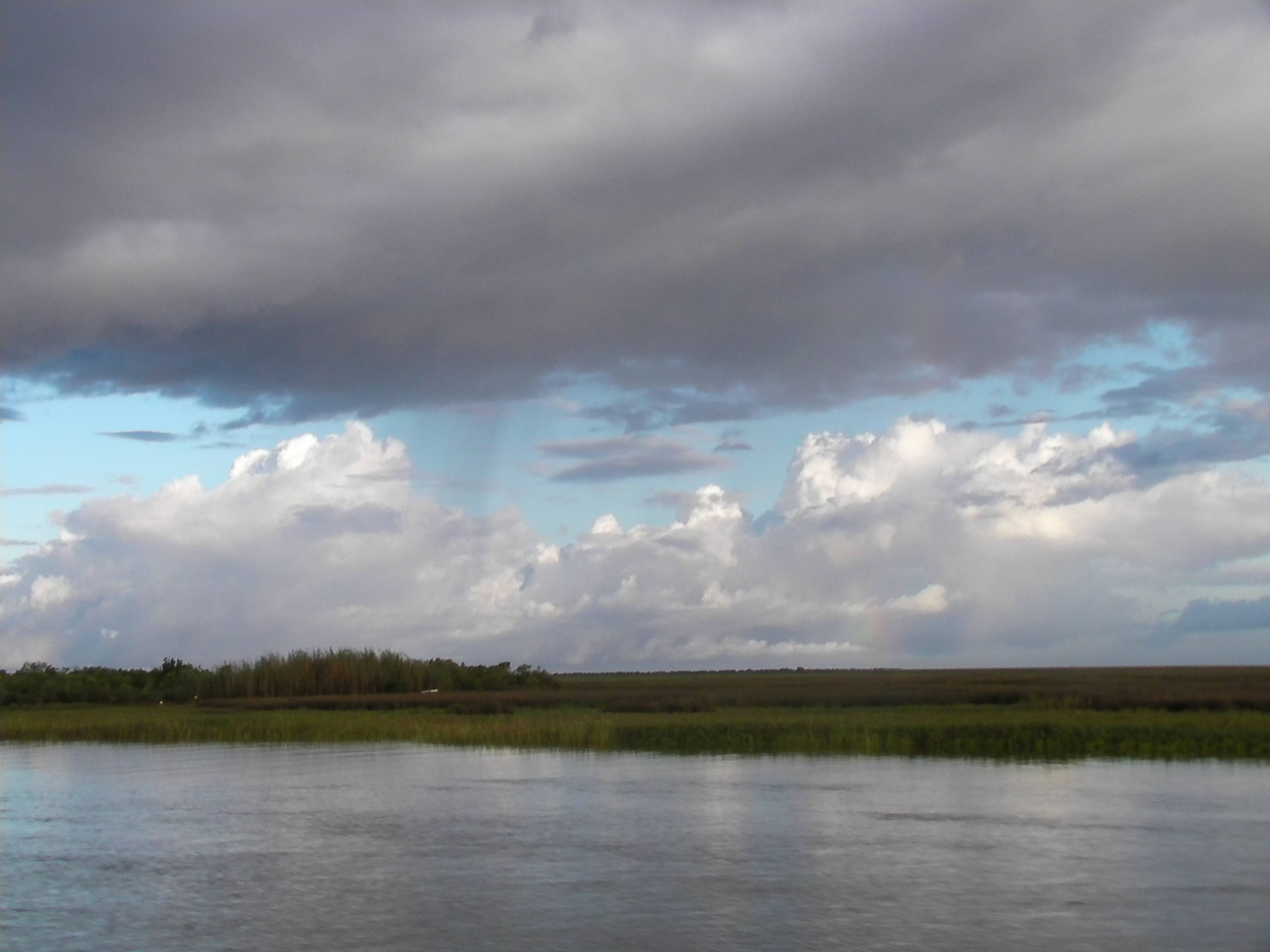 Interesting observation of wind and water levels...