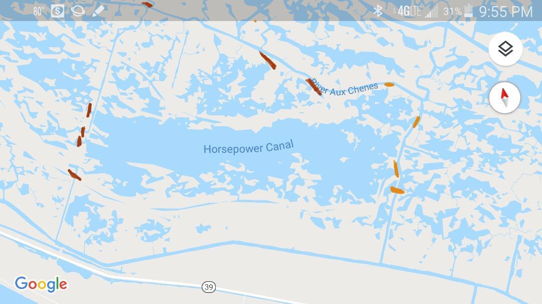 Horsepower Canal Map