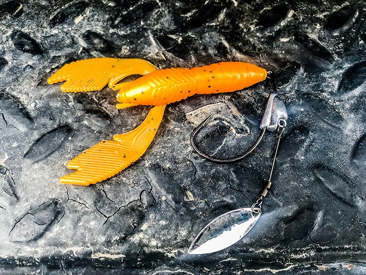 How to Rig a Craw on a Swimbait Hook Louisiana Fishing Blog