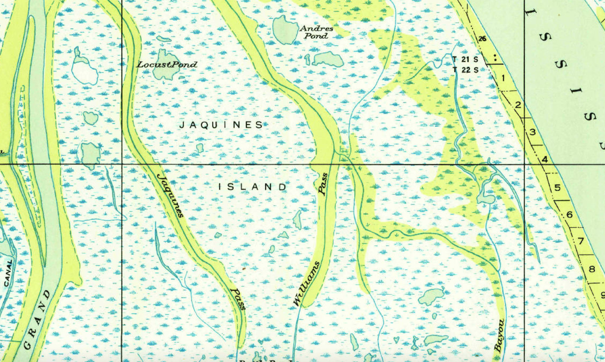 Jaquines Island 1949