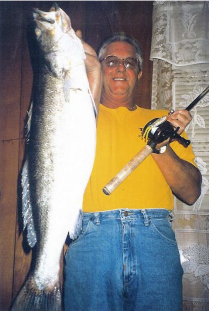 louisiana state record speckled trout kenny kreeger 1999 11.99