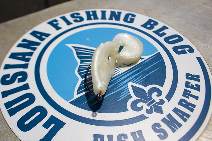 Strike King Rage Shad Pearl White Redfish Lure