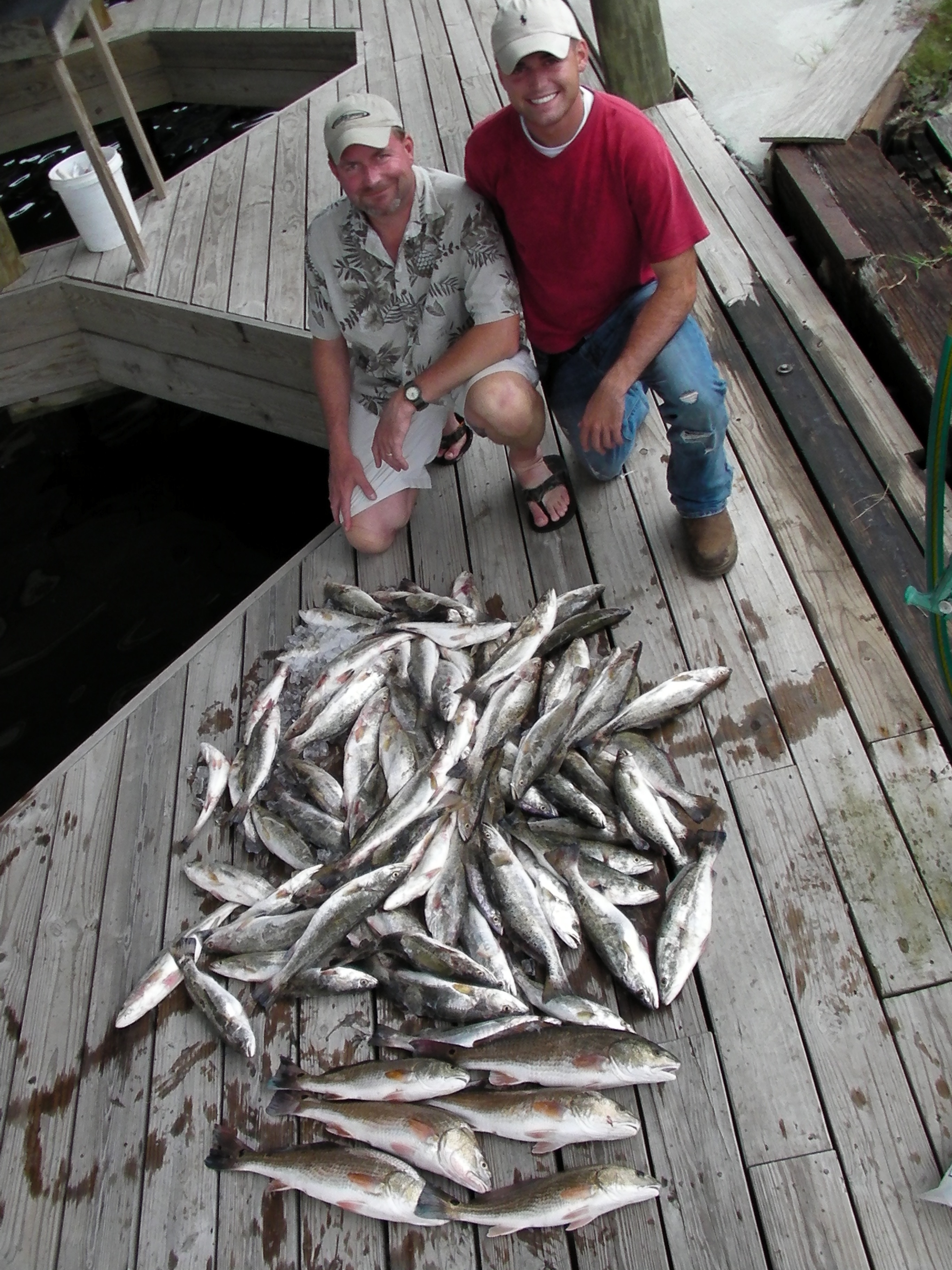 75 trout and 6 redfish