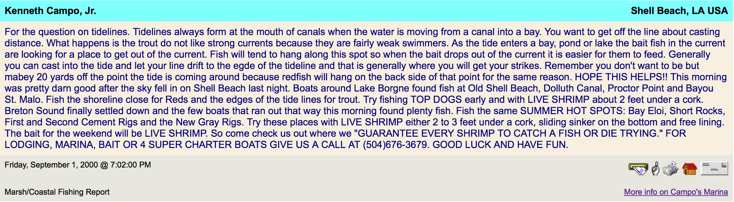 Speckled Trout Fishing Advice Campo's Marina Speckled Trout Fishing Advice Campo's Marina
