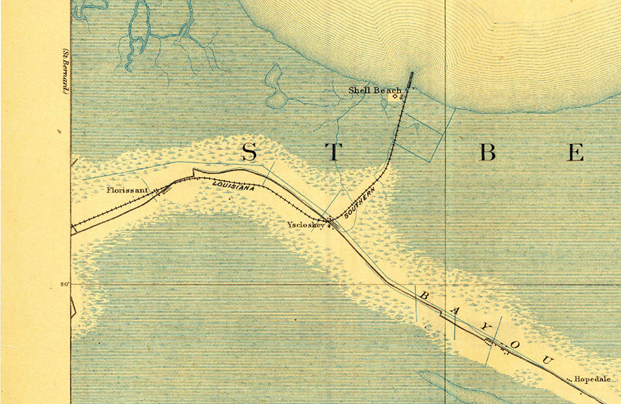 This Old Map Of Hopedale, Louisiana Will Blow Your Mind