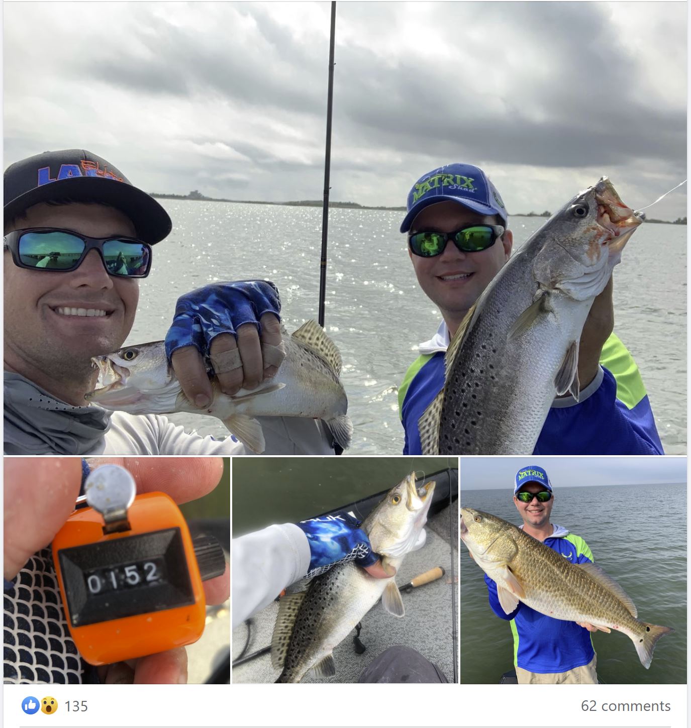 trestles speckled trout fishing report lake pontchartrain