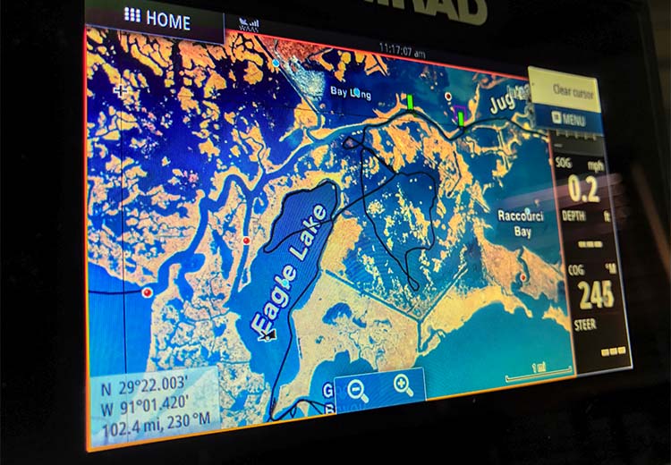 Read Maps And Use GPS For Inshore Navigation - Louisiana Fishing Blog