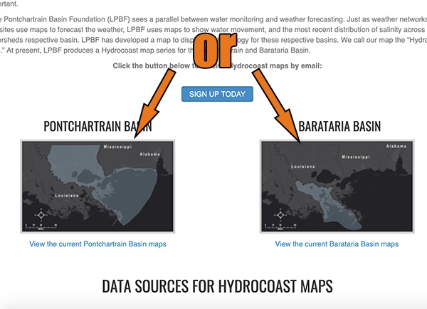 barataria and pontchartrain basins