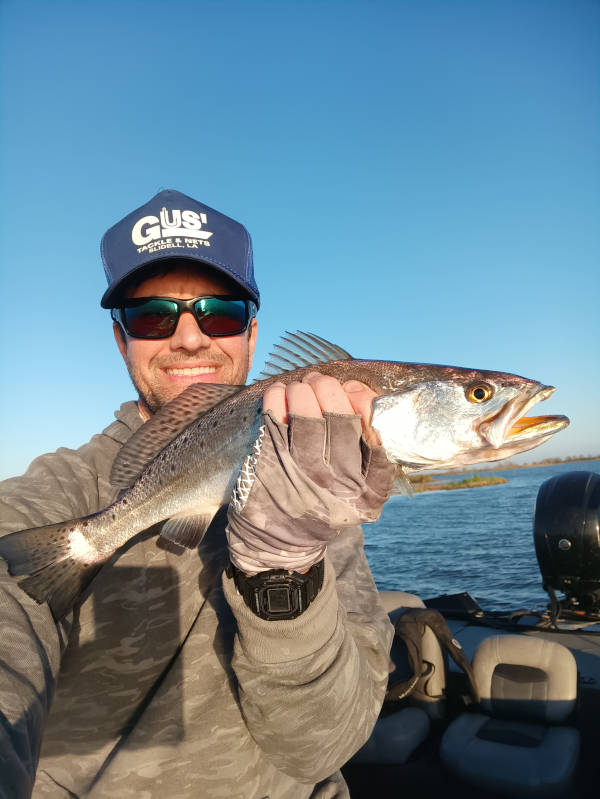 speckled trout most water least fish