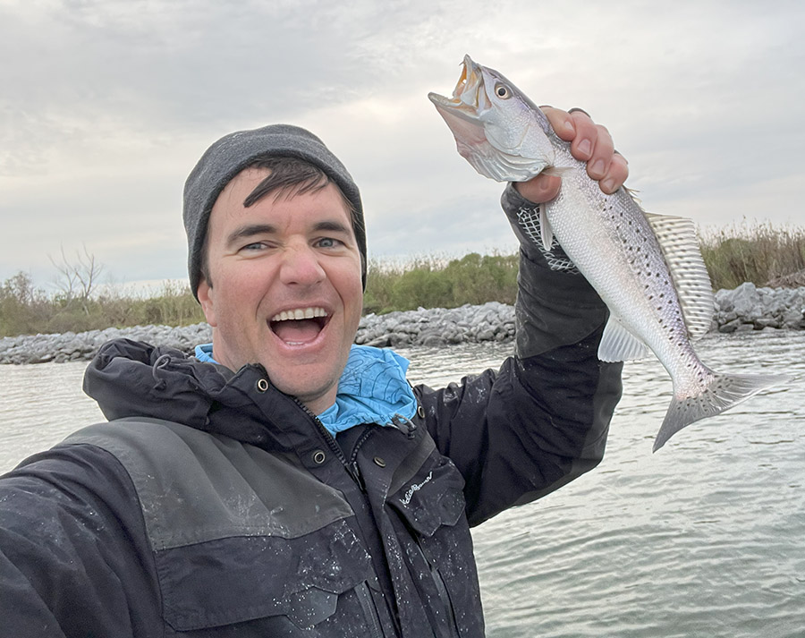 devin denman louisiana fishing blog why speckled trout seek deep water