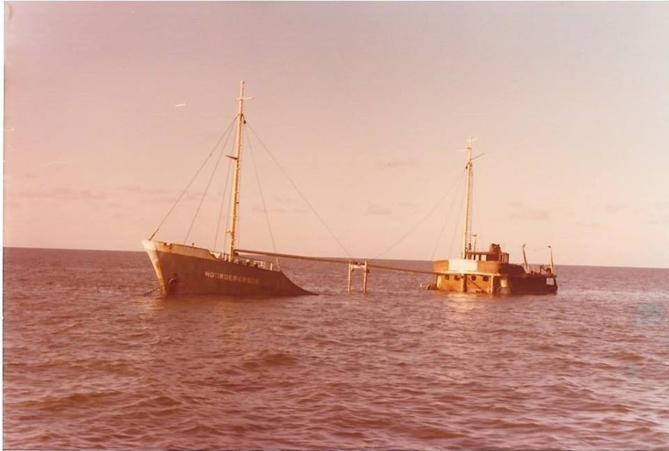 dope boat in breton sound louisiana