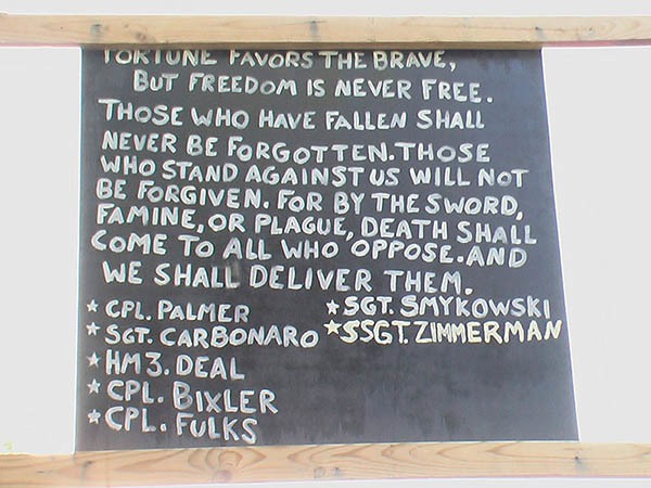 fallen recon marines and sarcs fallujah fallen recon marines and sarcs fallujah