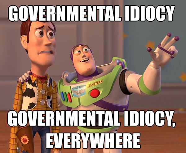 governmental idiocy