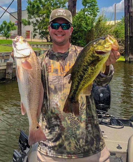 Redfish and Bass in Louisiana