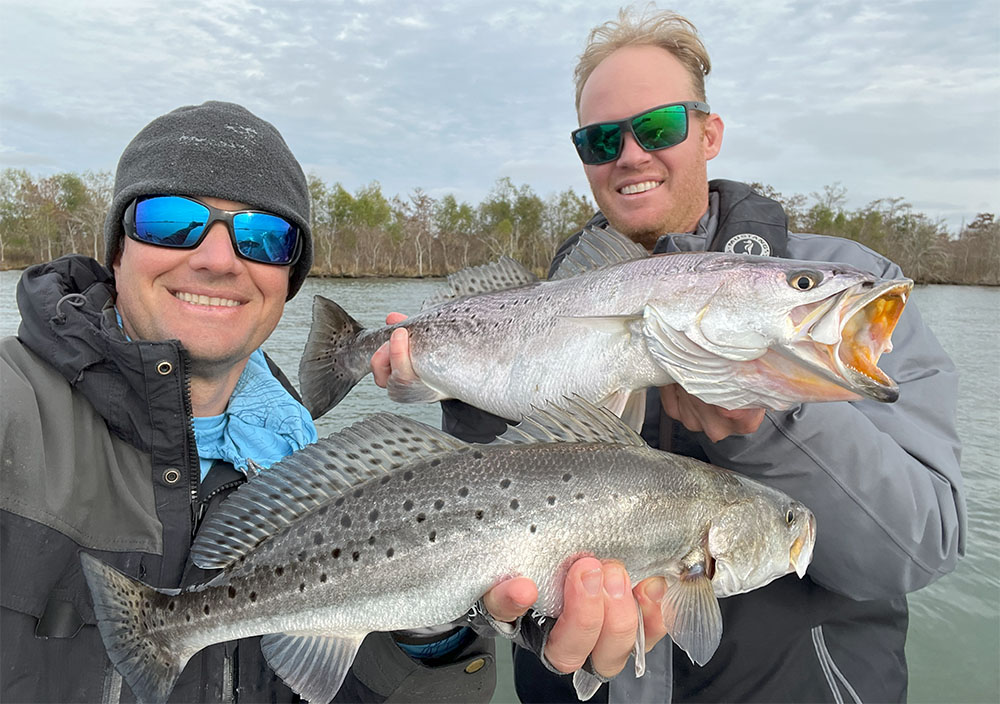 mississippi river venice speckled trout