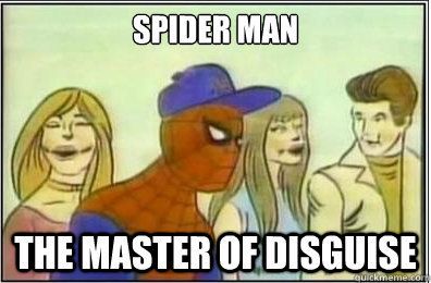 really bad disguise