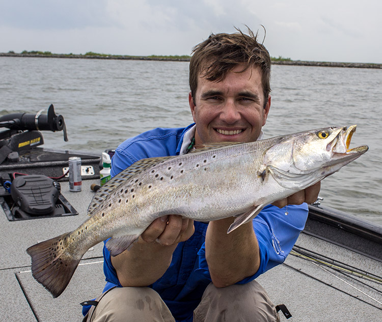 speckled trout devin denman MRGO Long Rocks