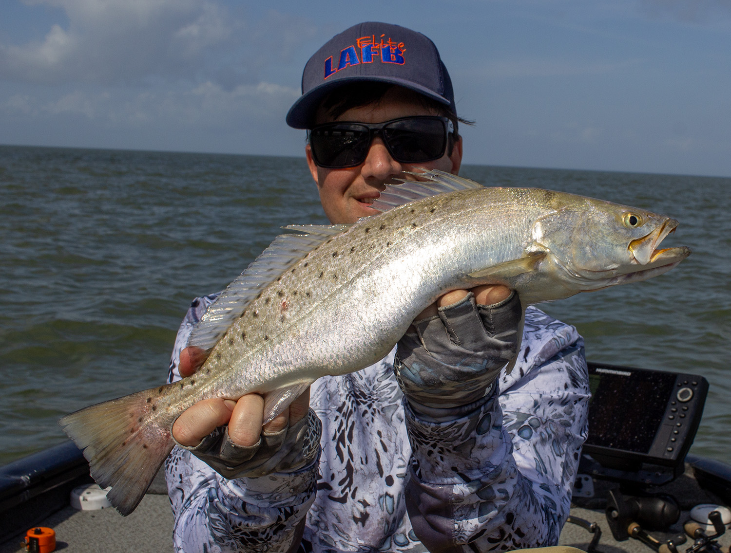 speckled trout summer fishing spot devin