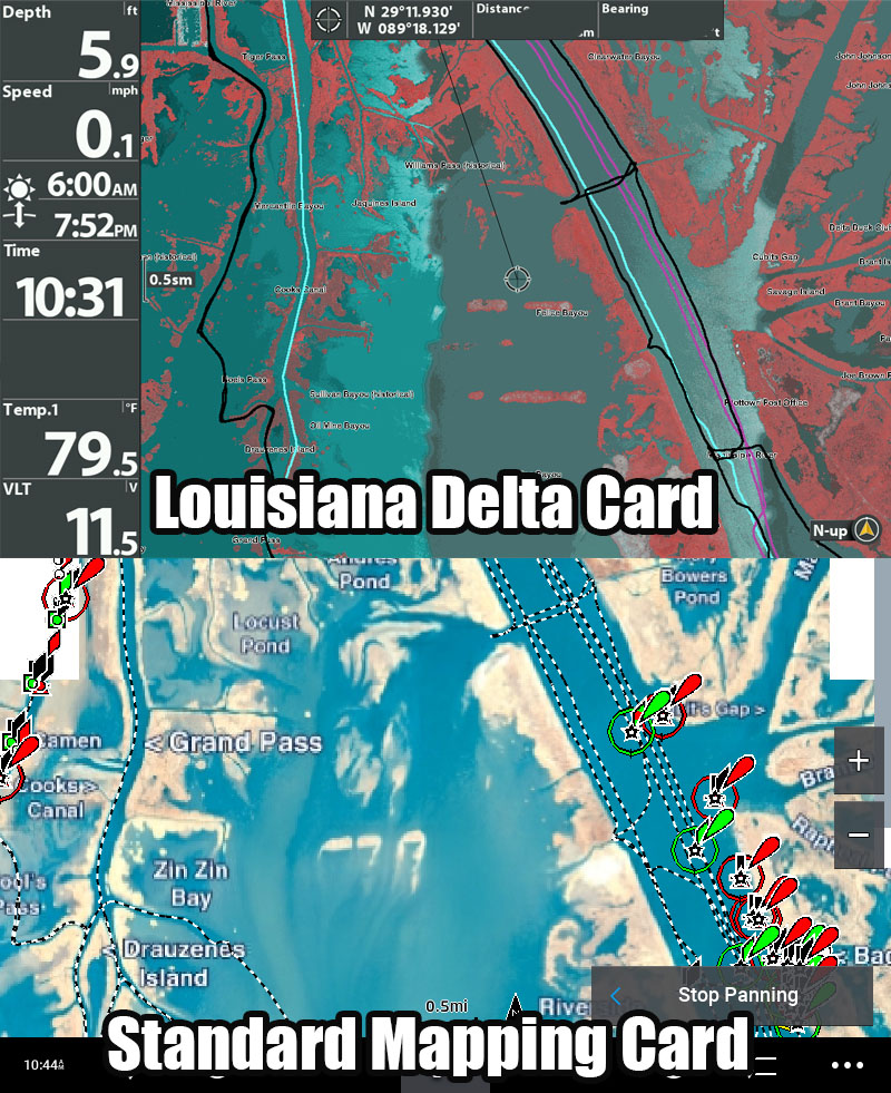 west bay louisiana mapping card comparison 2 west bay louisiana mapping card comparison 2